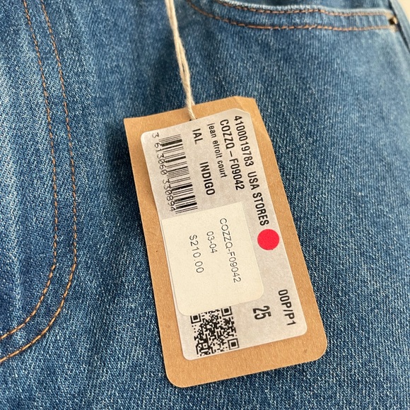 A.P.C Indigo Etroit Court Jeans NWT - Picture 6 of 7